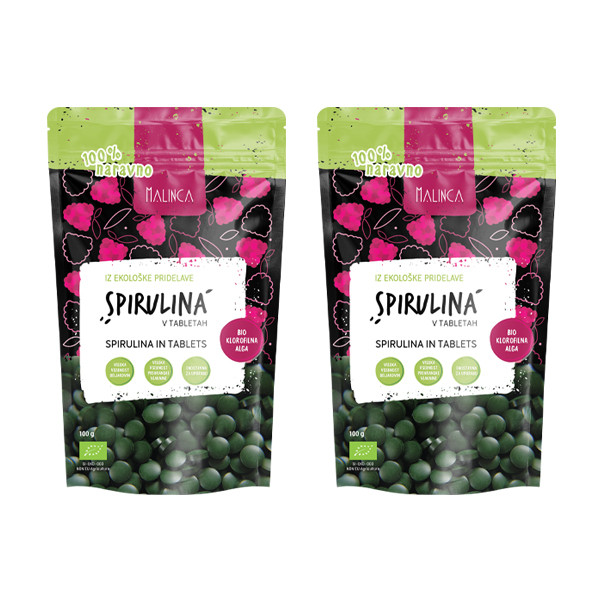 Spirulina u tabletama bio 2 x